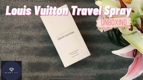 louis vuitton traveling spray.